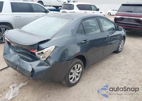 2014 Toyota Corolla S Plus from USA, damaged, VIN 2T1BURHE7EC001144